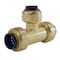 Apollo 1/2 in. x 1/2 in. x 3/8 in. Brass Push-To-Connect Reducer Tee FSBT121238 - alternate 5